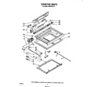 Whirlpool RS676PXL0 cooktop diagram