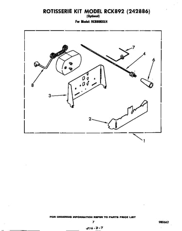 Rotisserie kit rck892 (242886)