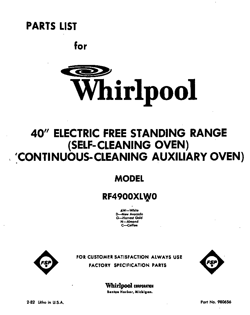 Front cover