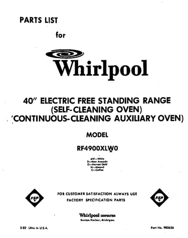 Front cover