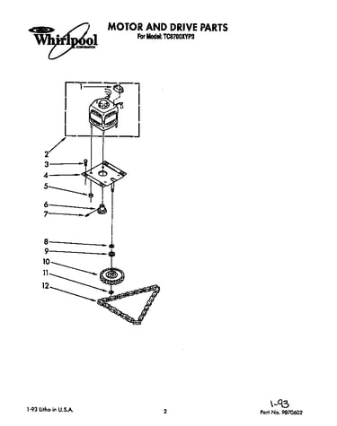 Motor and drive