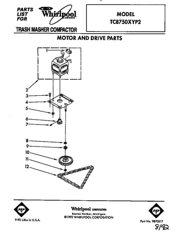 Motor and drive
