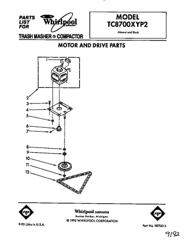 Motor and drive