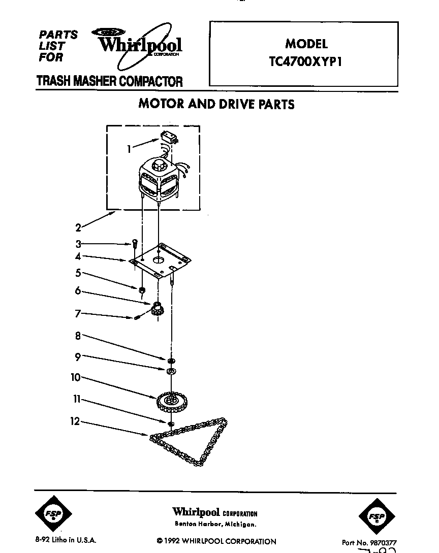 Motor and drive