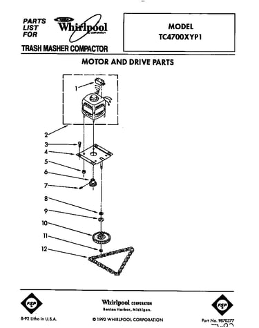 Motor and drive