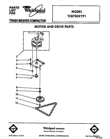 Motor and drive