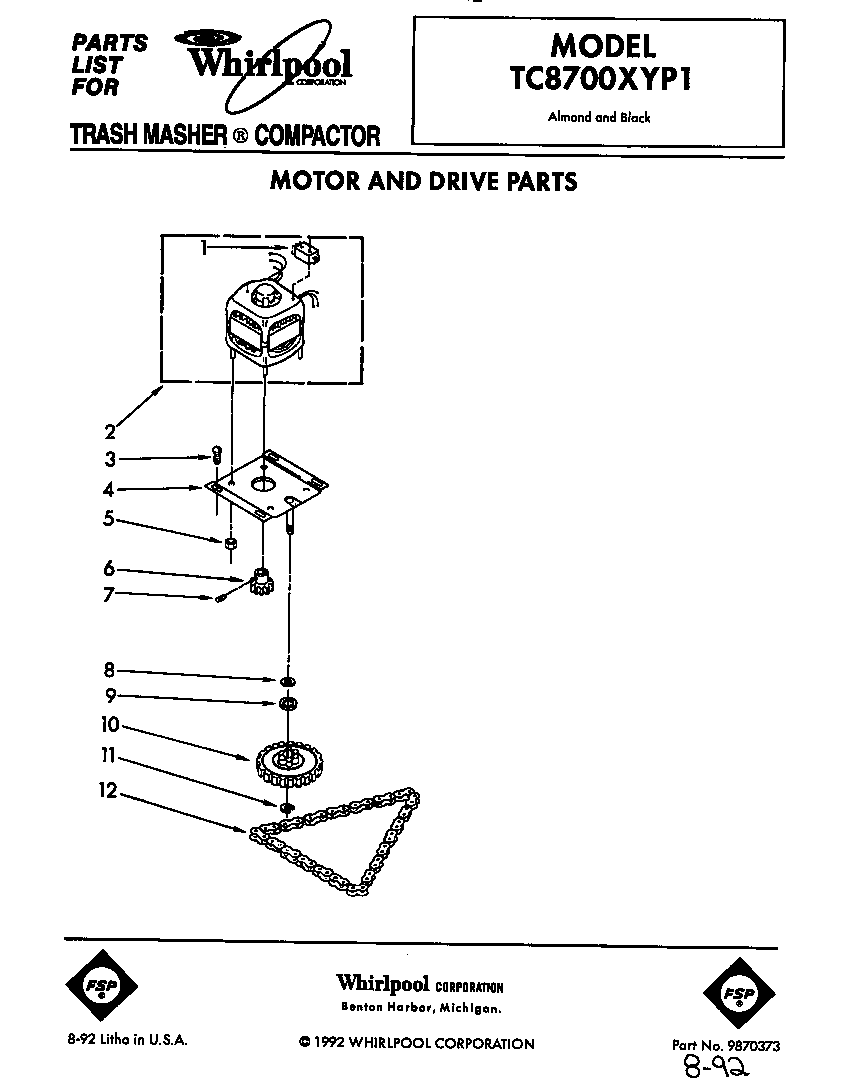 Motor and drive