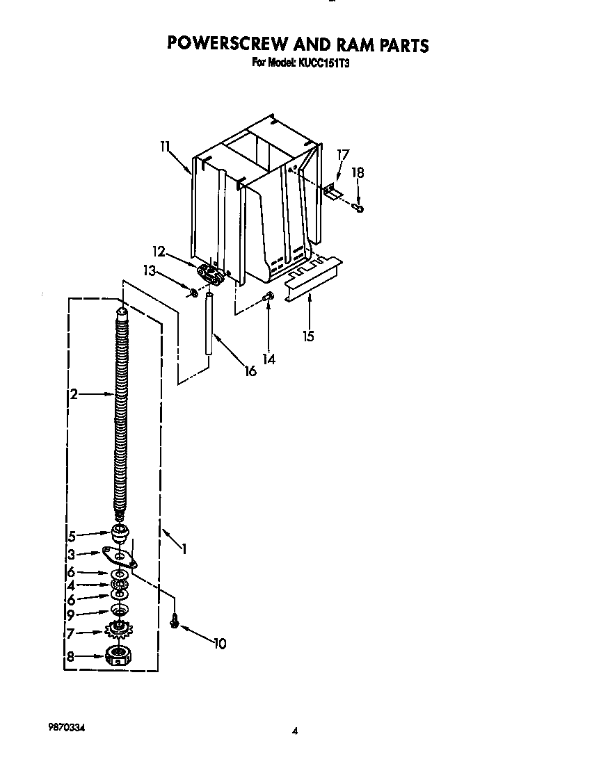 Powerscrew and ram