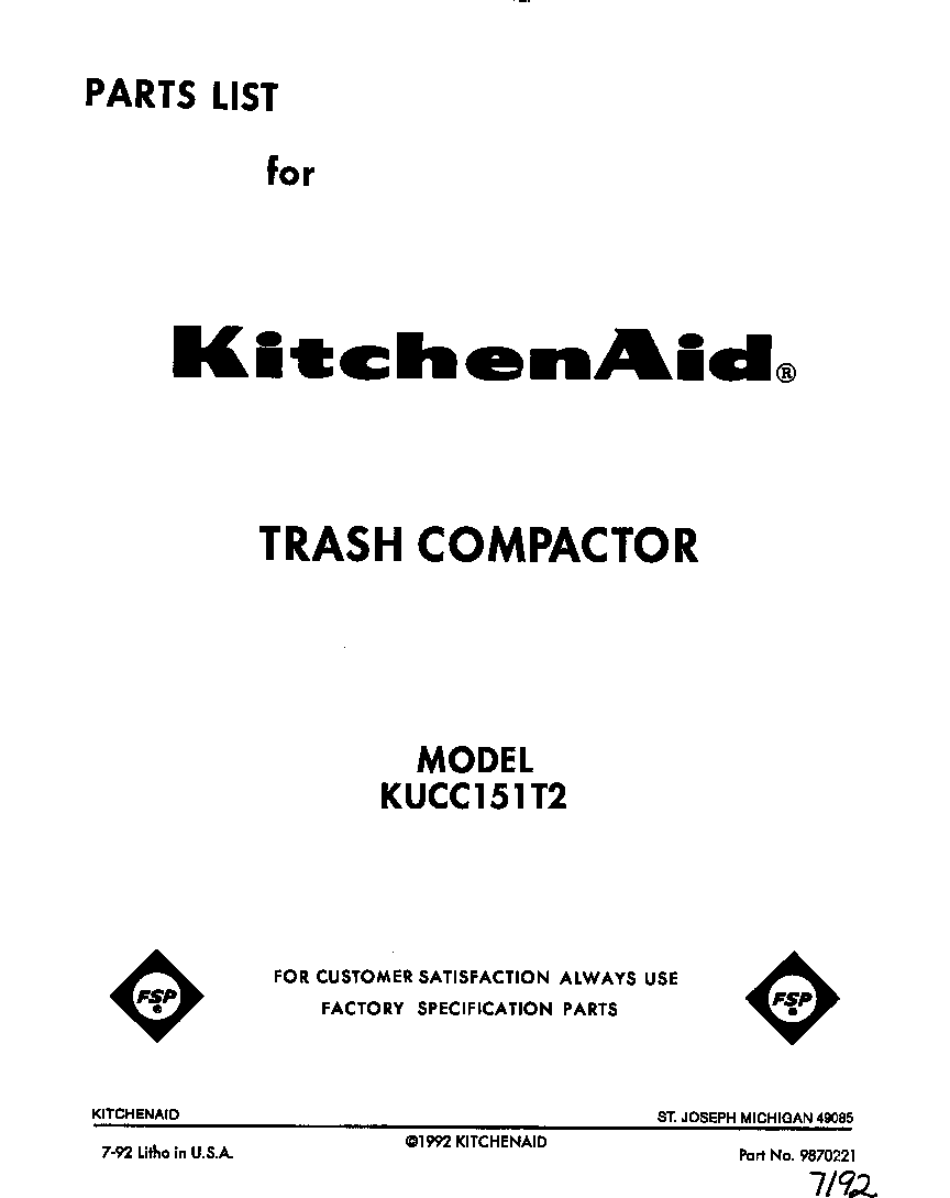 Front cover