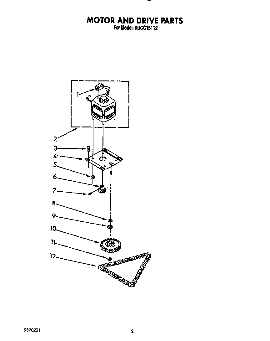 Motor and drive