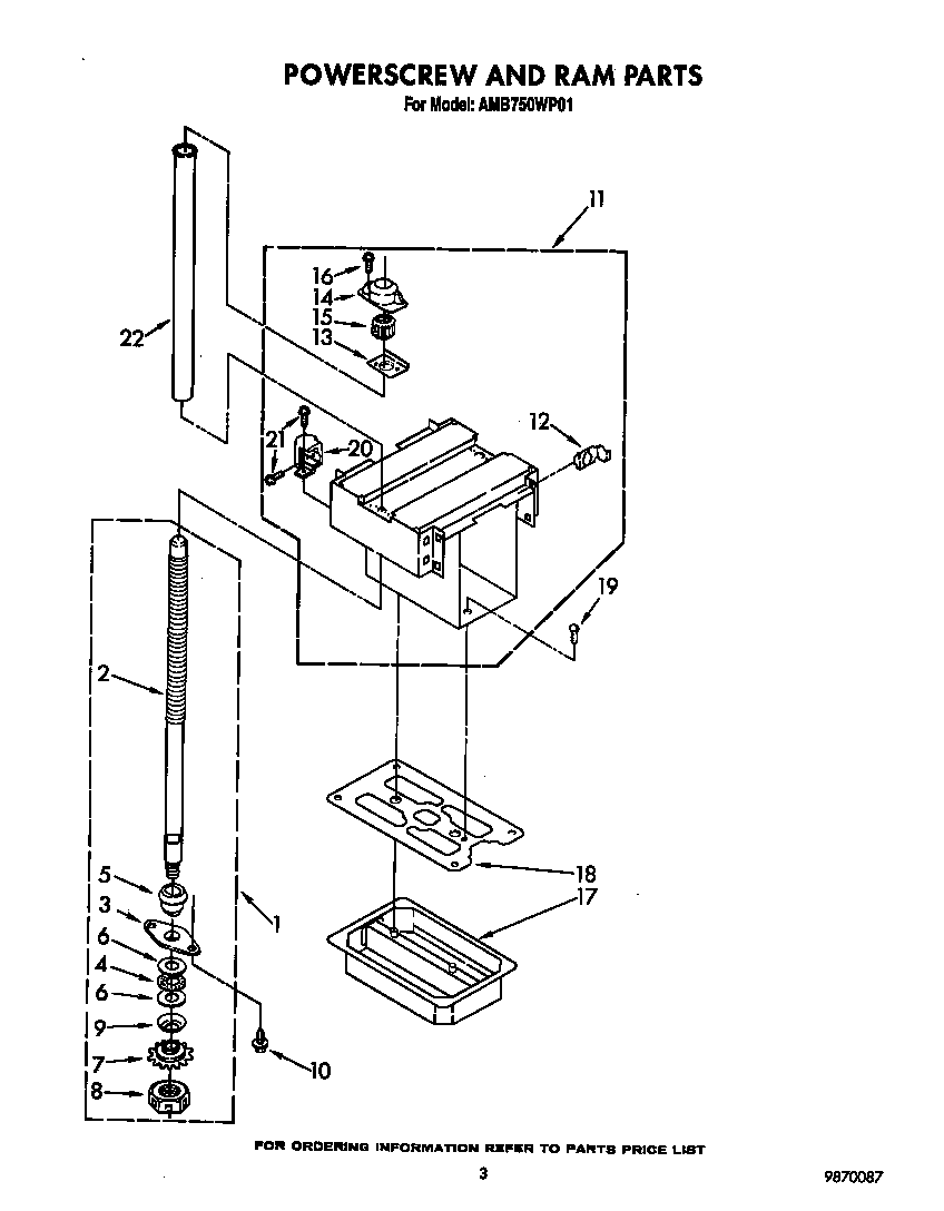 Powerscrew and ram