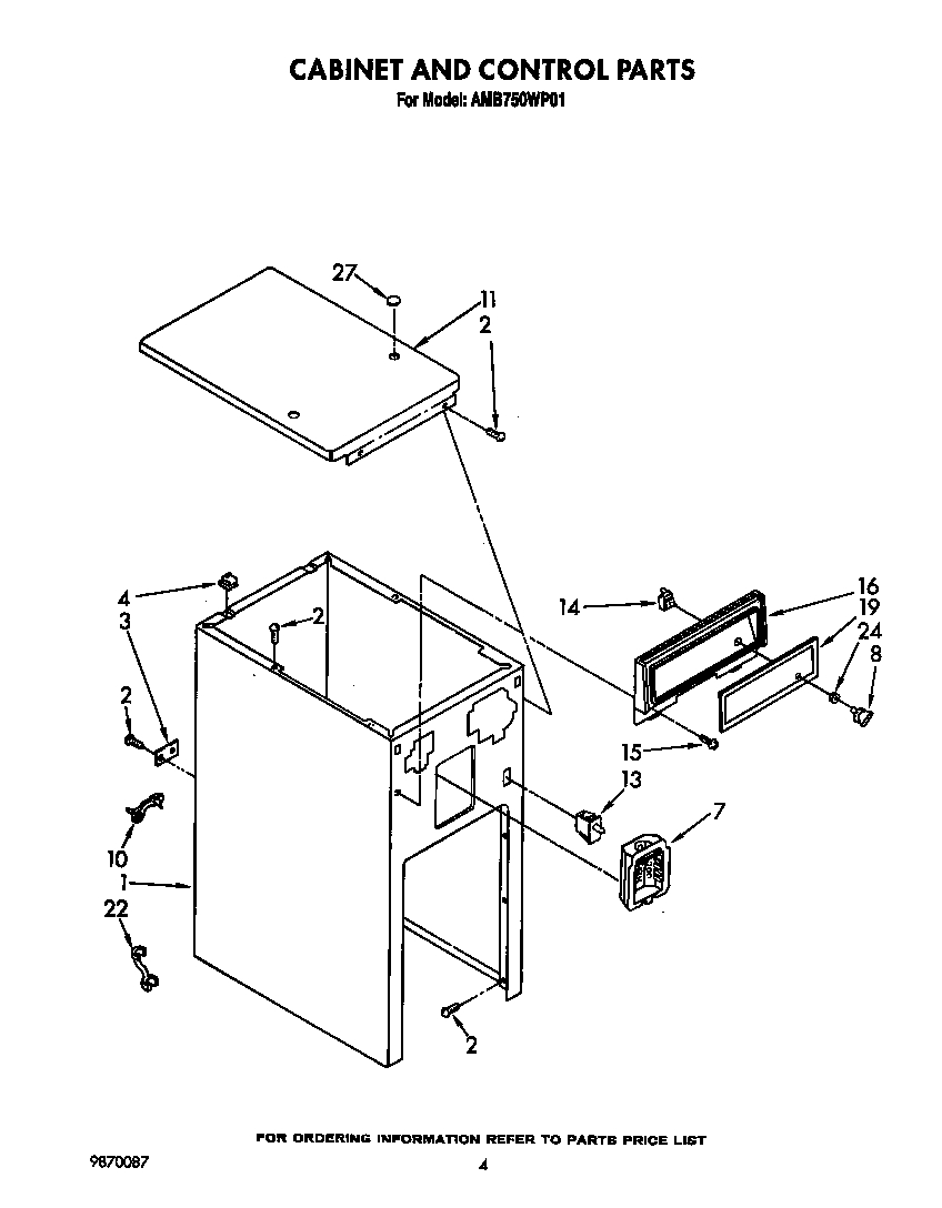 CABINET AND CONTROL