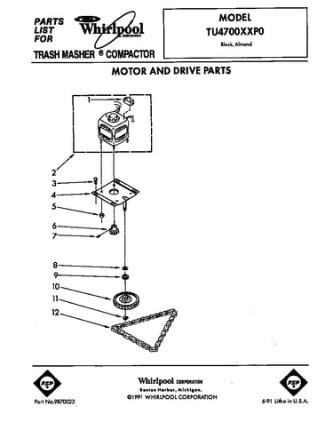 Motor and drive