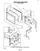 Door and latch