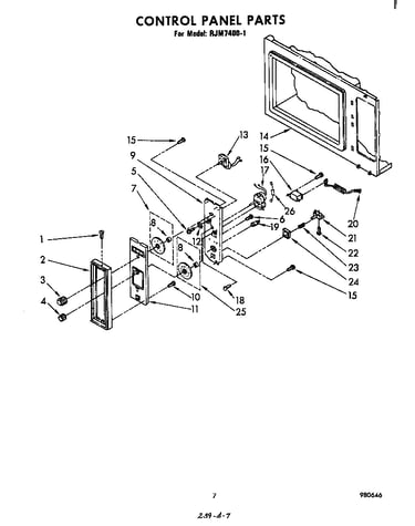 Control panel