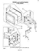 Door and latch
