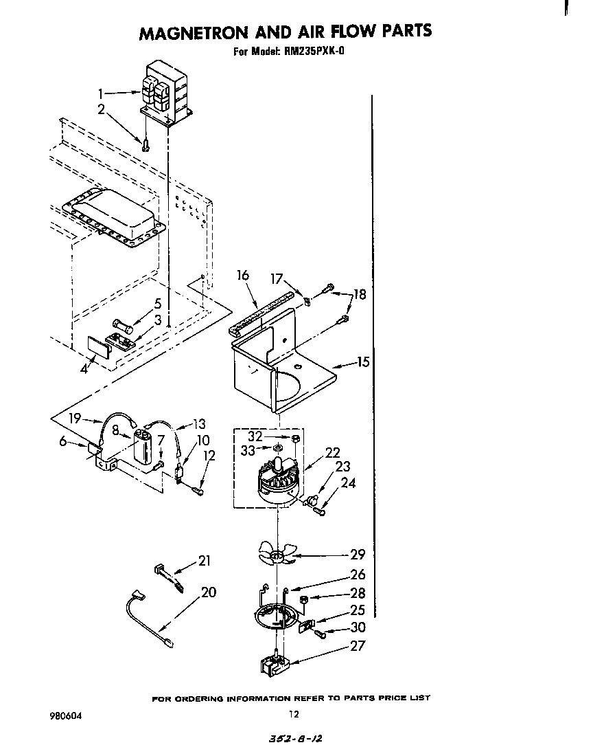 MAGNETRON AND AIR FLOW