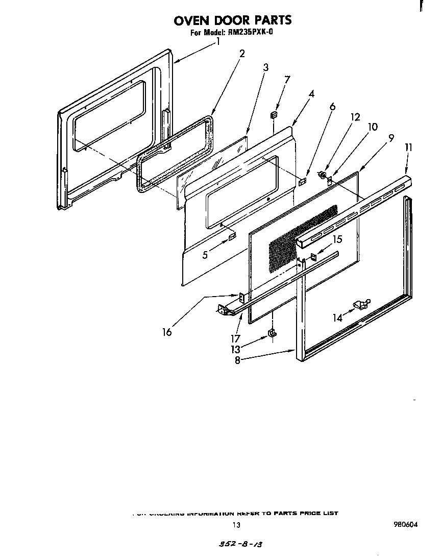 OVEN DOOR