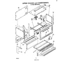 Whirlpool RM973PXKT0 upper chassis and components diagram