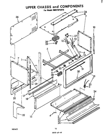 Upper chassis and components