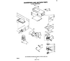 Whirlpool RM973PXKT0 magnetron and air flow diagram