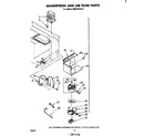 Whirlpool RM275PXK0 magnetron and air flow diagram