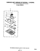 Surface unit kit rck 886-1