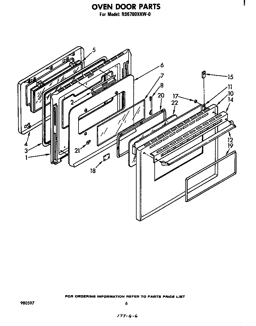 Oven door