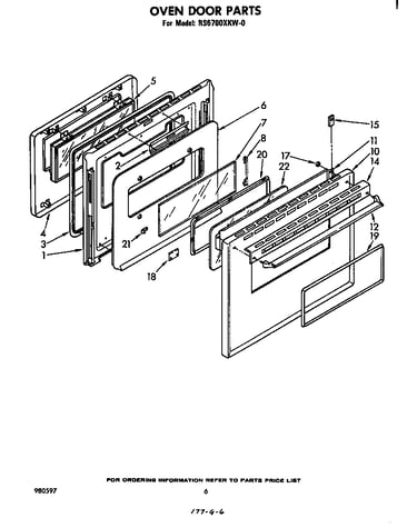 Oven door