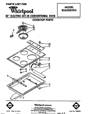 Cooktop