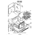 Whirlpool RS600BXK0 oven diagram