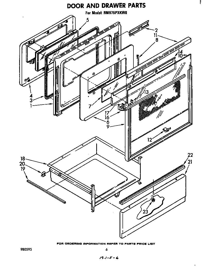 Door and drawer