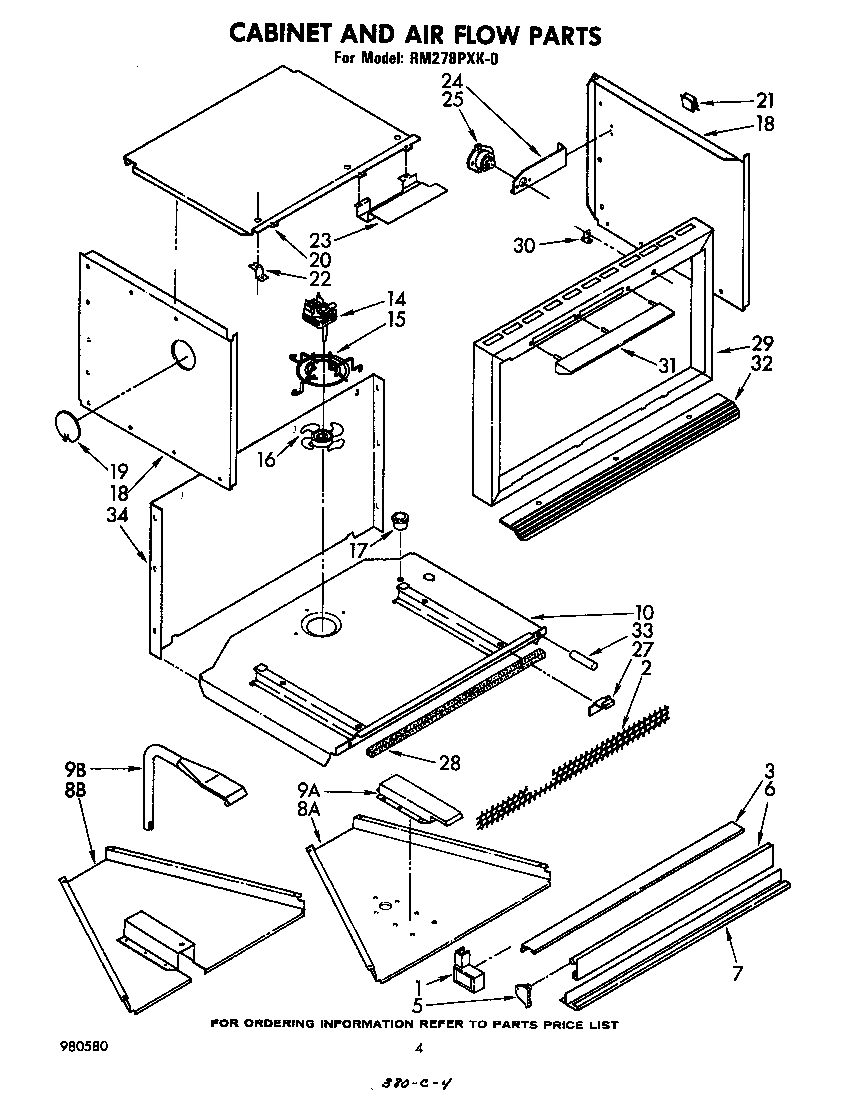 Cabinet and air flow