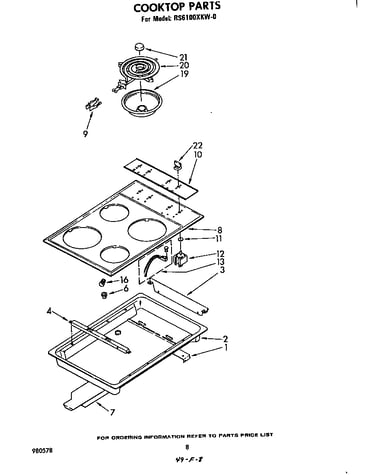 Cook top