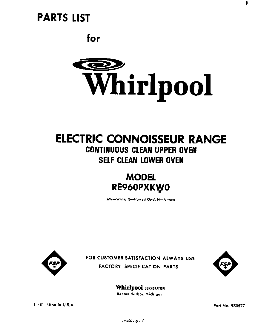 Front cover