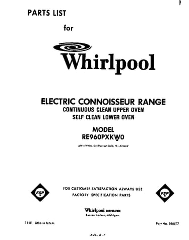 Front cover