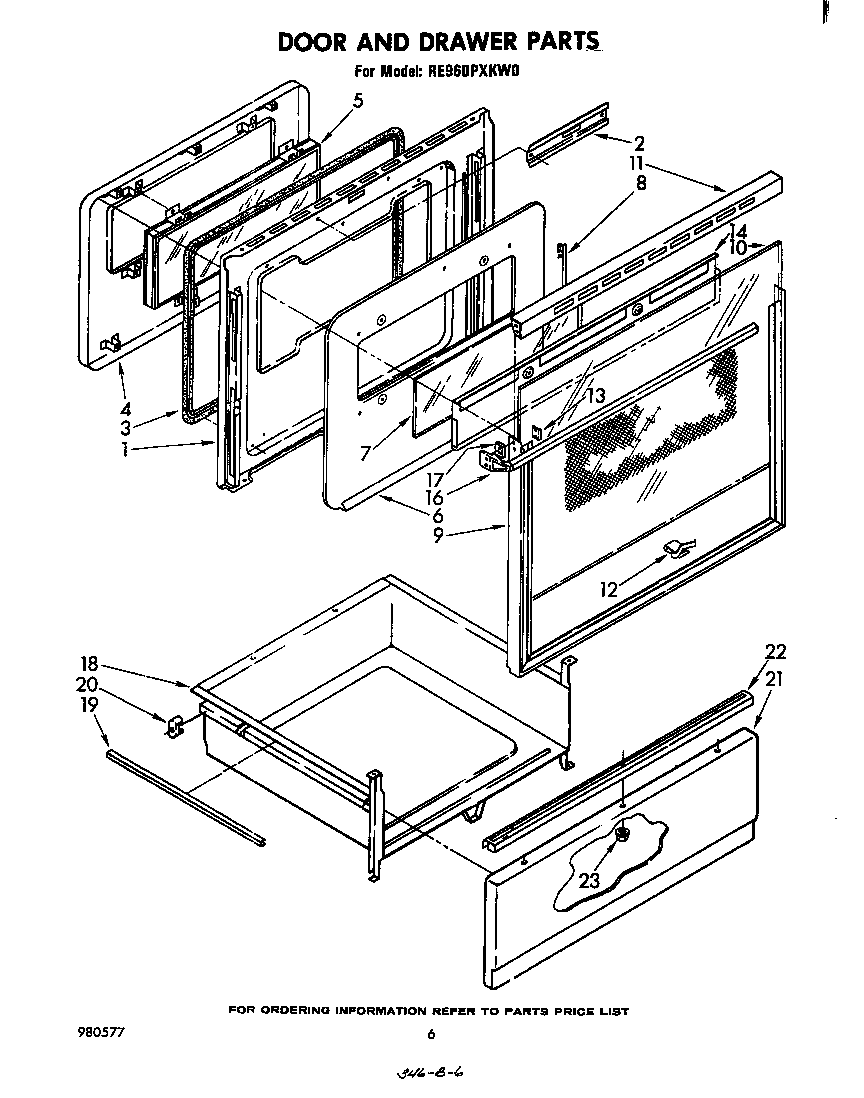Door and drawer