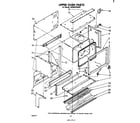 Whirlpool RE960PXKW0 upper oven diagram
