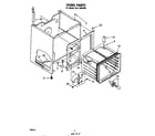 Whirlpool RJE345PW0 oven diagram