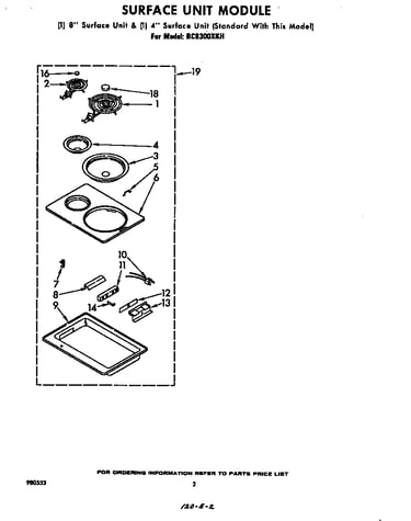 Surface unit module