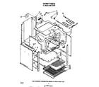 Whirlpool RJM1870P oven diagram