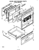 Door and drawer