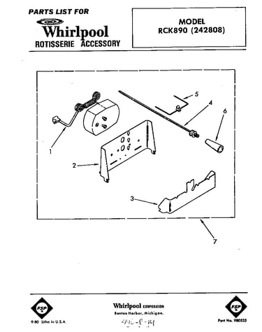 Replacement parts