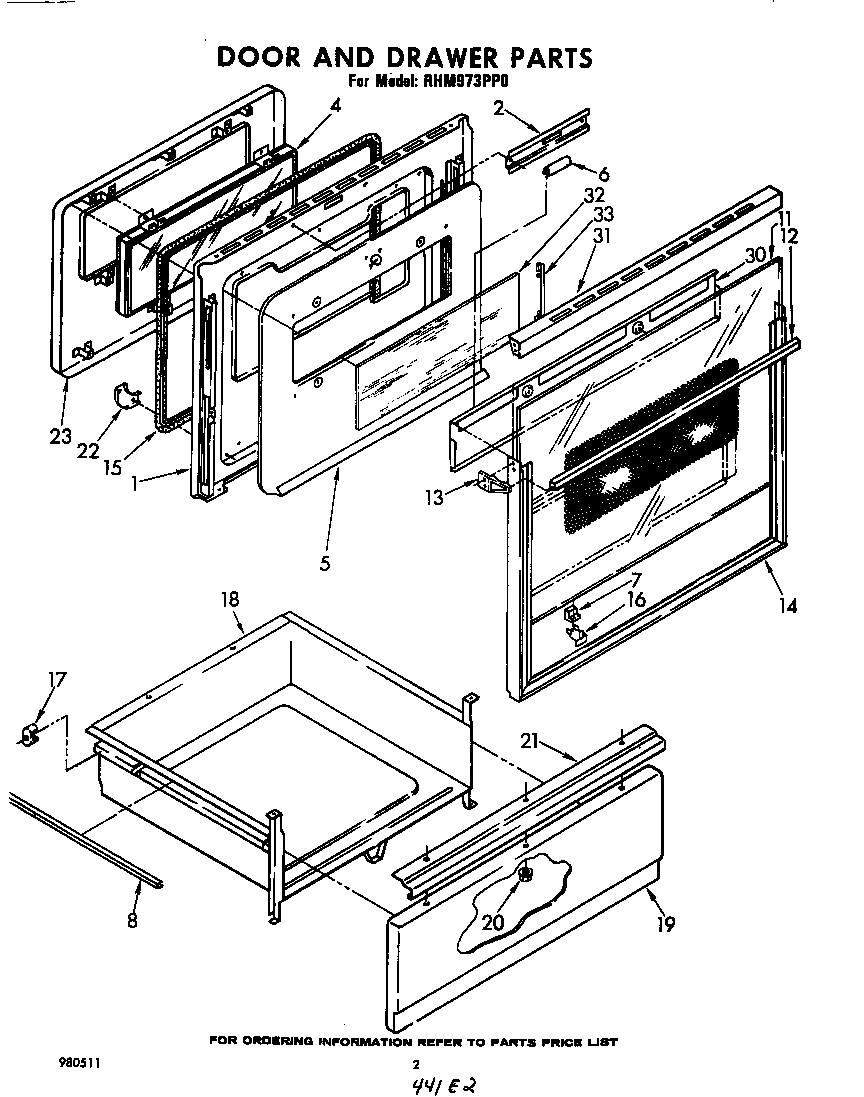 DOOR AND DRAWER