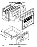 Door and drawer
