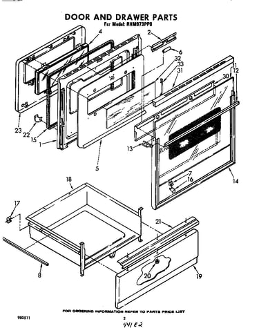 Door and drawer