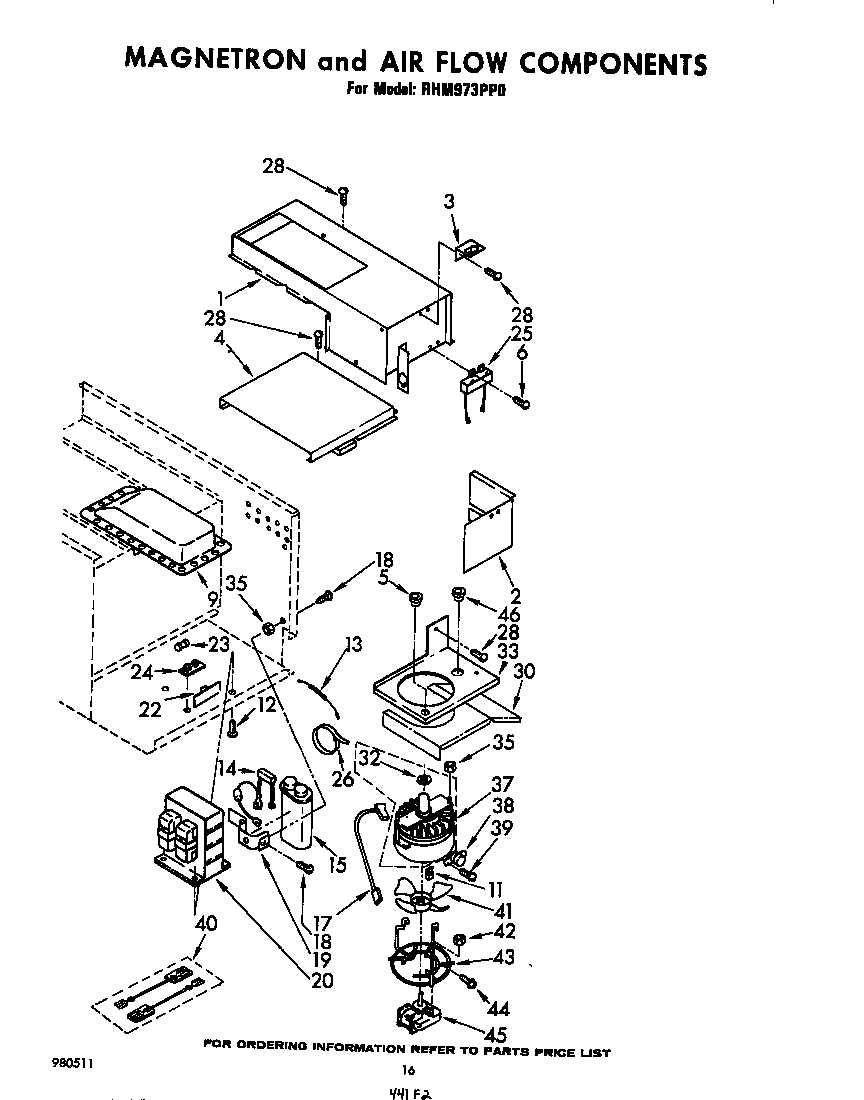 MAGNETRON AND AIR FLOW