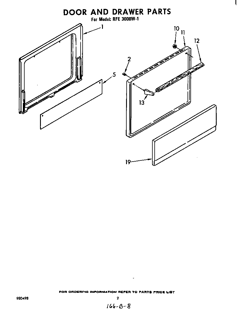 Door and drawer