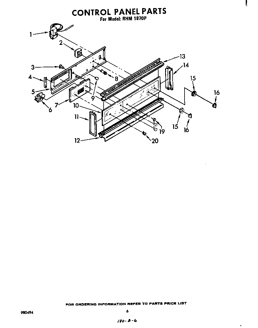 Control panel