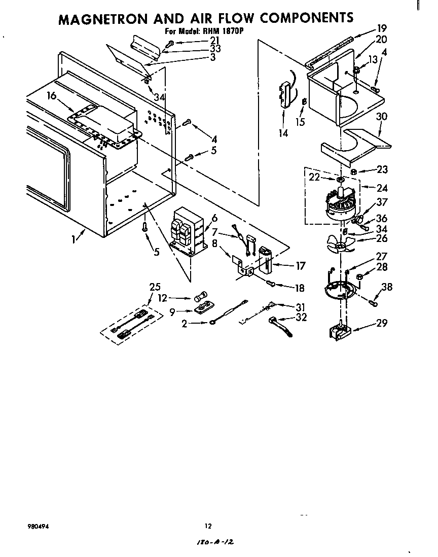 MAGNETRON AND AIRFLOW